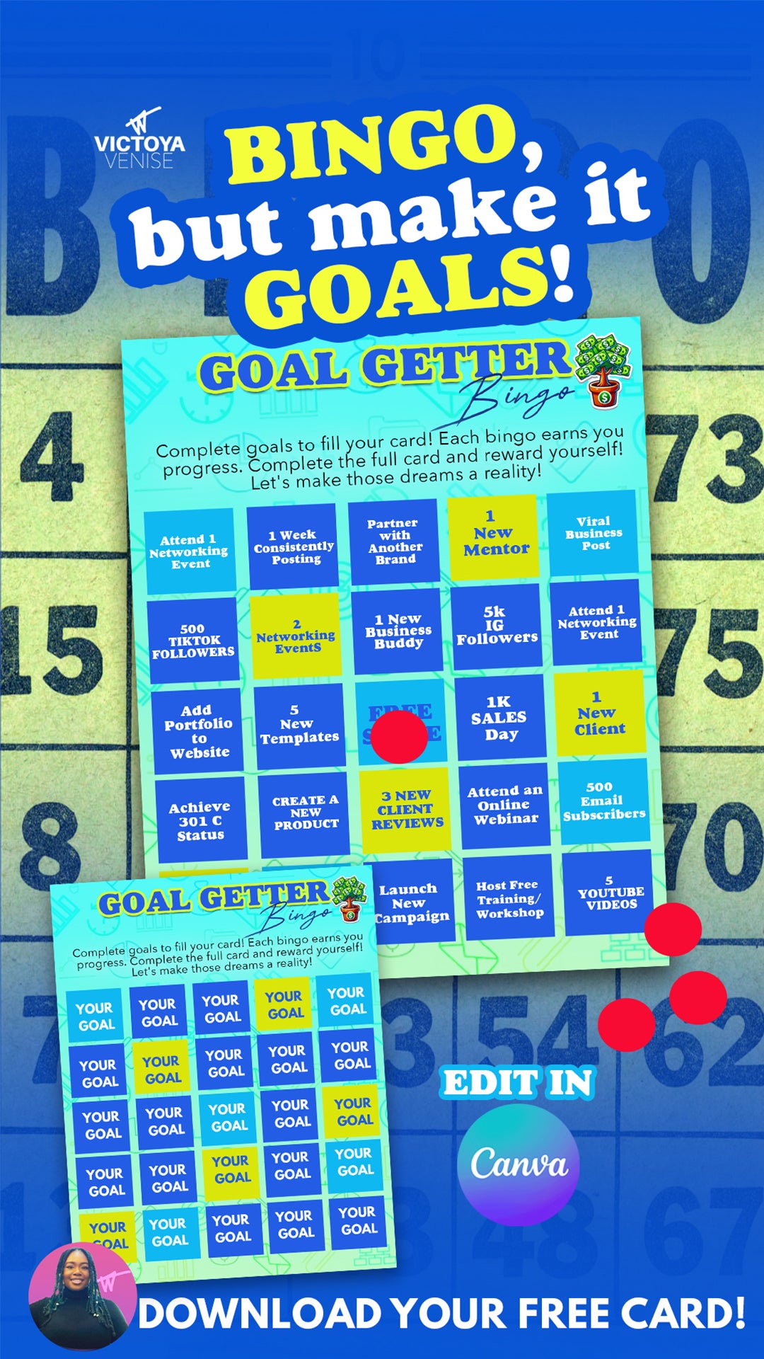 GOAL GETTER BINGO