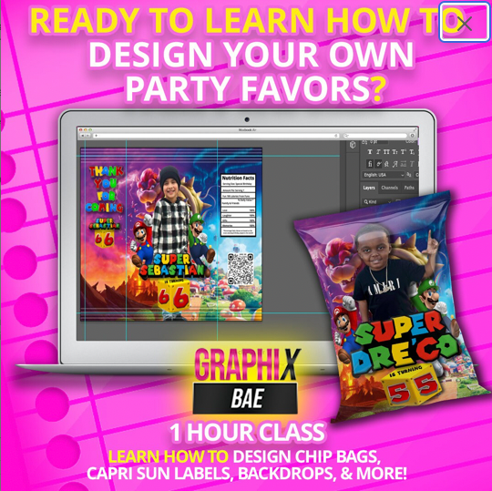 Party Graphix Design Class