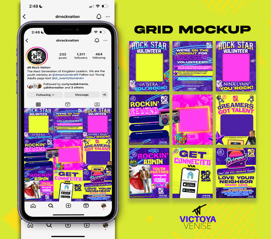 Instagram Grid Layout