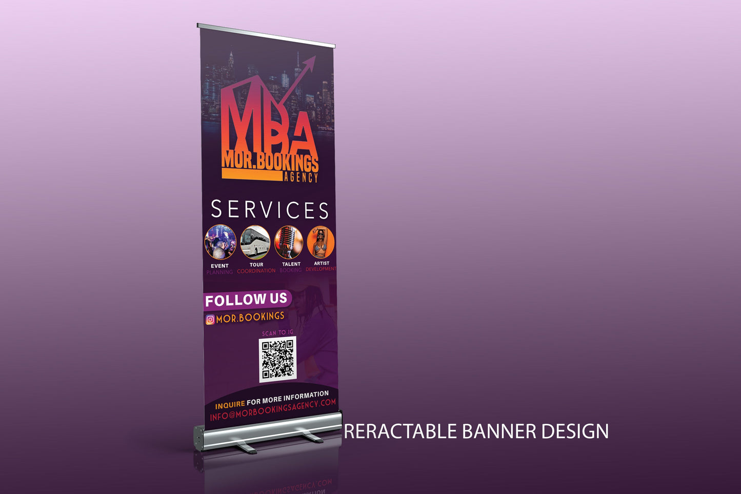 Retractable Banner DESIGN ONLY